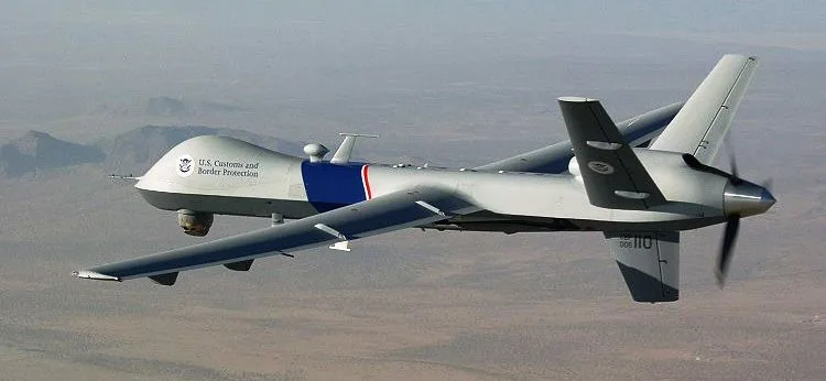 CBP Air and Marine group conduct aerial operations with their UAS aircraft over areas affected by Hurricane Ike to help broadly assess damage so as to better deploy rescuers to specific areas with the most need.