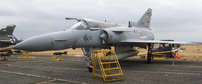 Guayaquil Air Show 2004 (23, 24 October 2004): Ecuadorian Air Force (FAE) Kfir CE # 901. Picture taken in 2004.