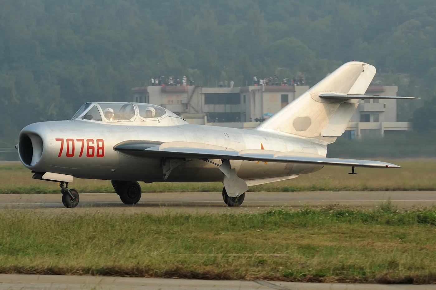 A chinese-built Chengdu JJ-5.